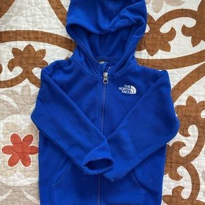 North face fleece jacket. Super snuggly.